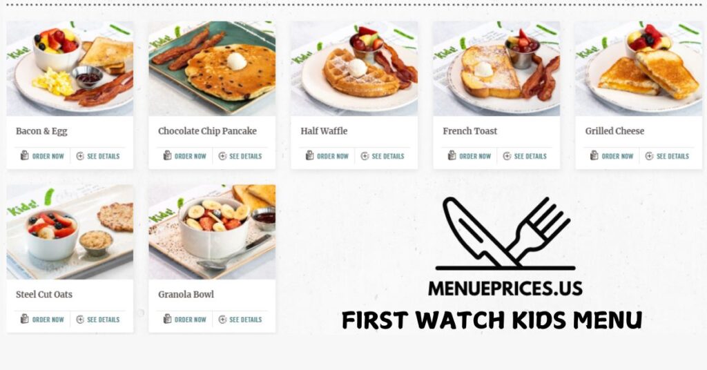 First Watch Kids Menu (1)